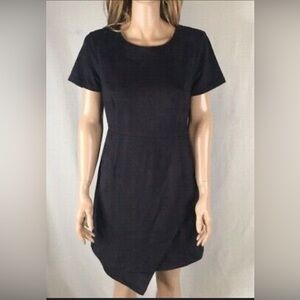 Velvet black dress by Aqua Size M NWT